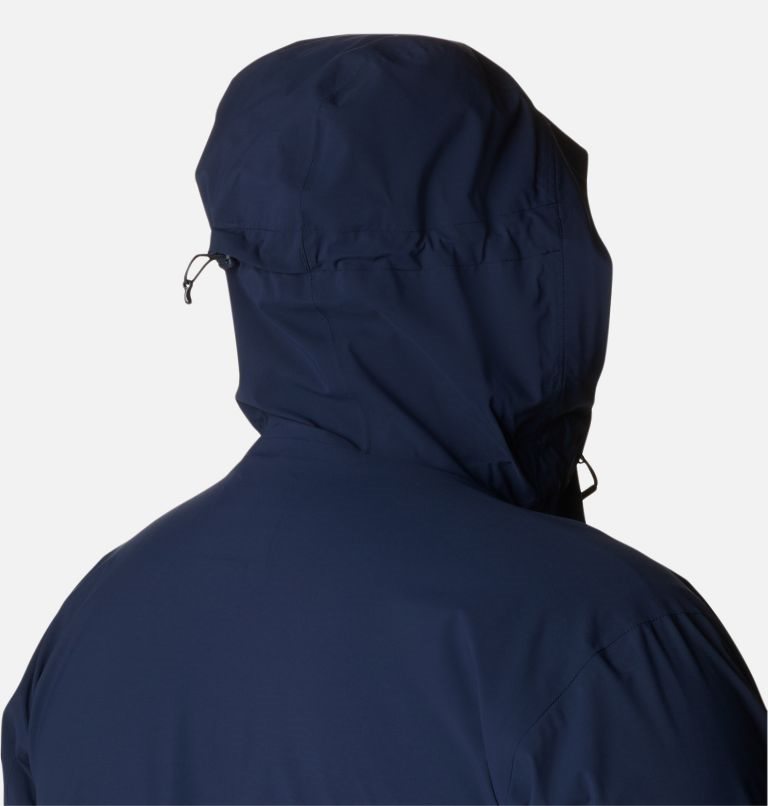 Men's Columbia Omni-Tech Ampli-Dry Shell Jackets Navy | Plus Size CA-V6503